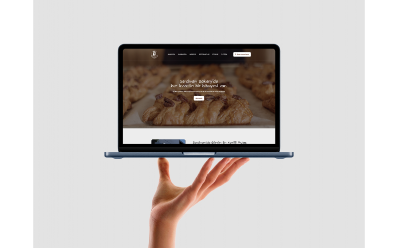 Serdivan Bakery için modern, profesyonel ve mobil uyumlu kurumsal web sitesi tasarımı ve web yazılım çalışmasını gerçekleştirdik.